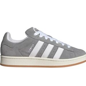 Adidas Campus Gray Suede Sneakers Men’s 11 Classic 3-Stripe